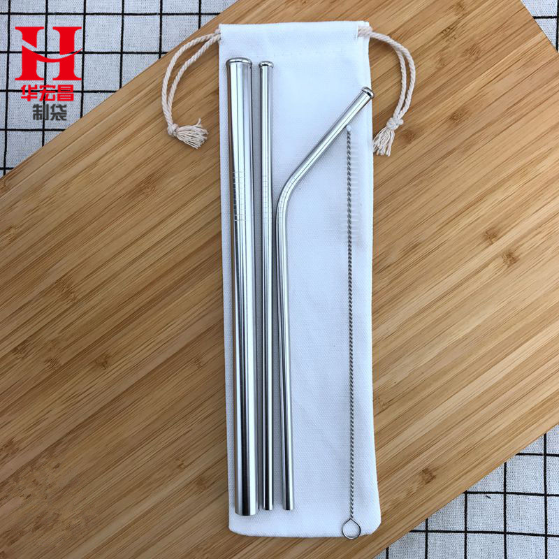 廠家定做吸管布袋麻布束口袋環保袋批發制作可循環利用布袋批發