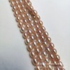 Organic jewelry from pearl, necklace, mid length, wholesale