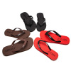 Manufactor Direct selling new pattern lovers flip flops Solid Versatile rubber non-slip Beach shoes Korean Edition Exorcism sandals