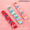 Children's watch strap PVC, soft dinosaur with butterfly, rainbow cartoon transport, changeable travel card case, wholesale, 3D, 14mm