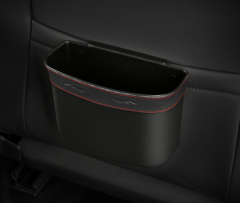 Car-Mounted Trash Can, In-Car Garbage Bag, Hanging Car Accessory Storage Bin, Waterproof and Pressure-Resistant