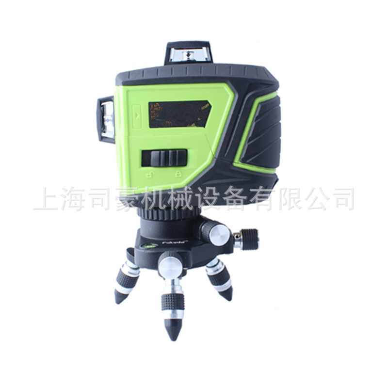 12线绿光激光贴墙仪3D激光水准仪水平仪室外强光扫平仪 厂家直供