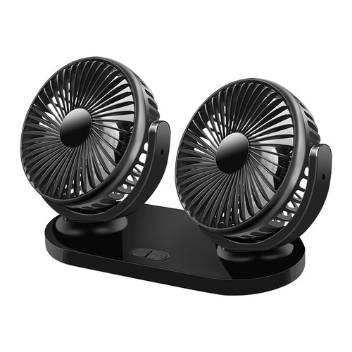 Car fan household double-head fan USB12V24V truck fan car back seat fan car electric fan