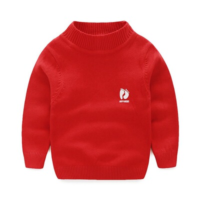 Children 90-110 Code Sweater Boy girl Sweater baby baby Primer Socket newborn clothing