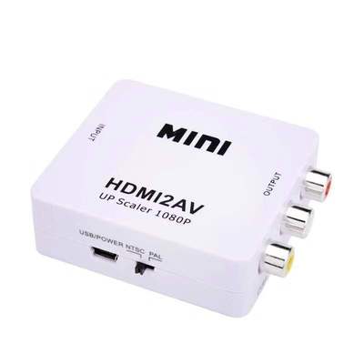 hdmi转av转换器 hdmi to av高清转换器支持1080Phdmi to rca