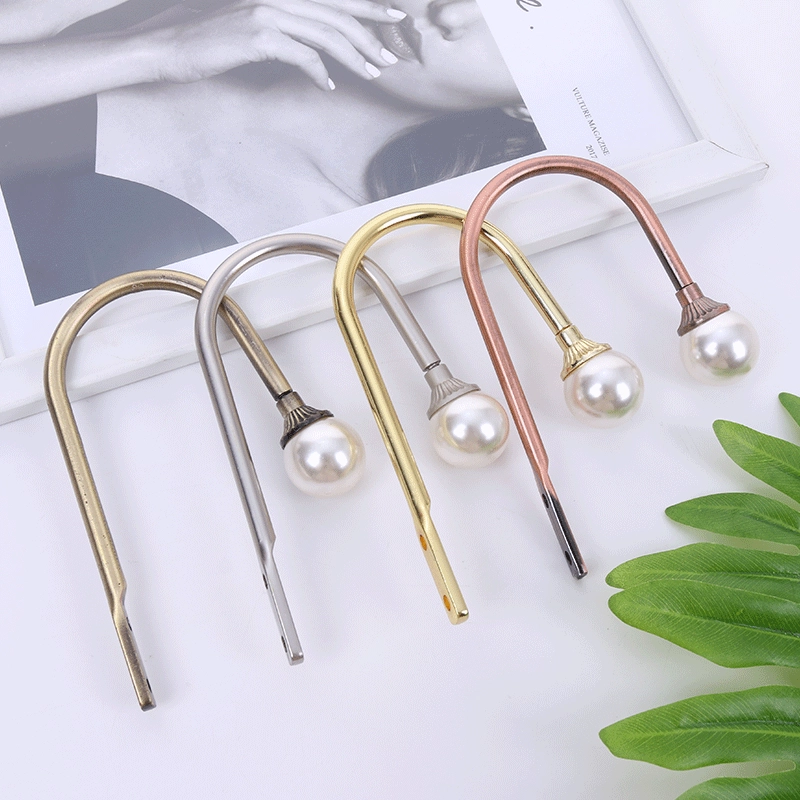 Фабрика прямая U-образная жемчужина с круглой головкой настенный высококачественный навесной настенный крючок оконный декоративный крюк настенный крючок металлический L-образный крючок