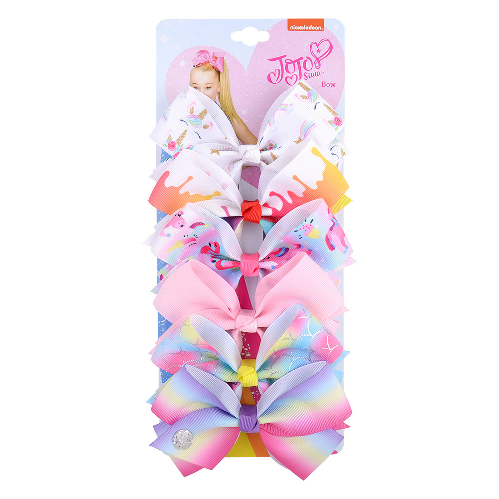85g Weight Hair Accessories Classification Business Occasion Plaid, Bow Knot Pattern Kid'S Gender Fashion Style New Fashion Bow Hair Clip Set 4