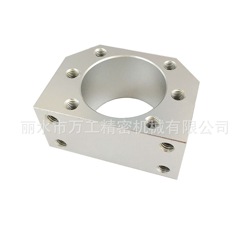 滚珠丝杆螺母座铝合金轴承安装座DSG16 20 25 40HD螺母固定转换座