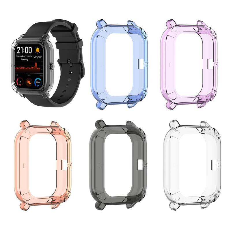 For Huami Amazfit GTS protective case Huami smart bracelet 1913 watch TPU half bag protective case
