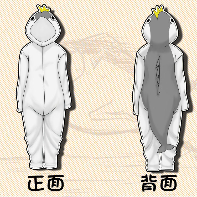 Salted Fish King Pajamas I am almost a salted fish sweater fleet funny animation surrounding clothes cute cartoon