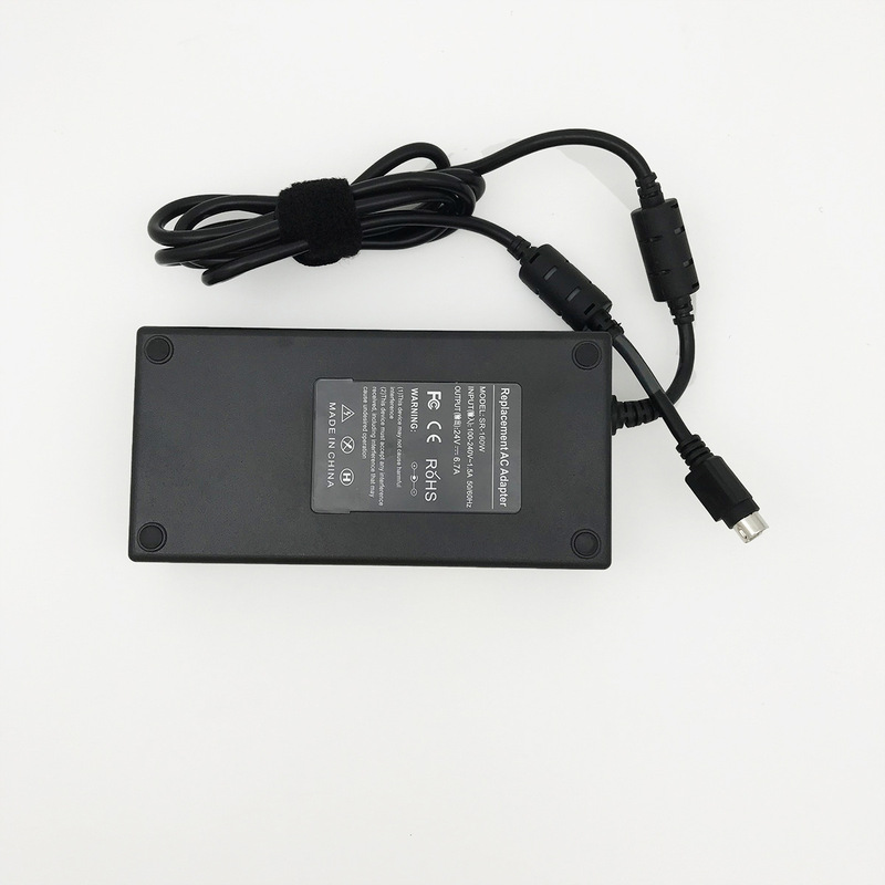 24V6.7A PoWer AdApter 160W High PoWer PoWer Supply WAter Pump SmAll AquArium LED Light Four-pin PoWer Supply CE