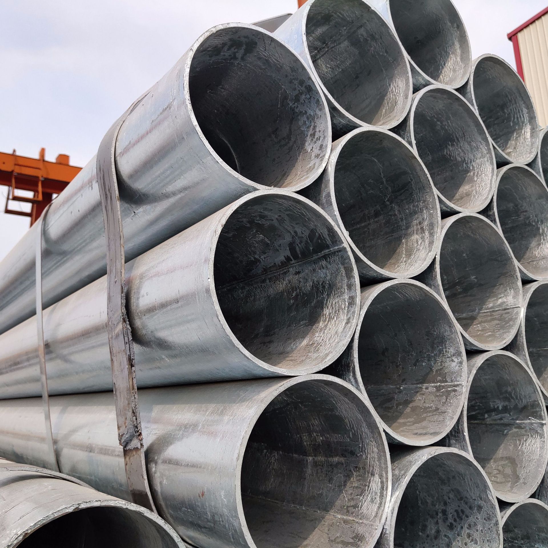 山东镀锌管 泰安热镀锌圆管 Q235B 大棚管 正大 高锌层 可拆件