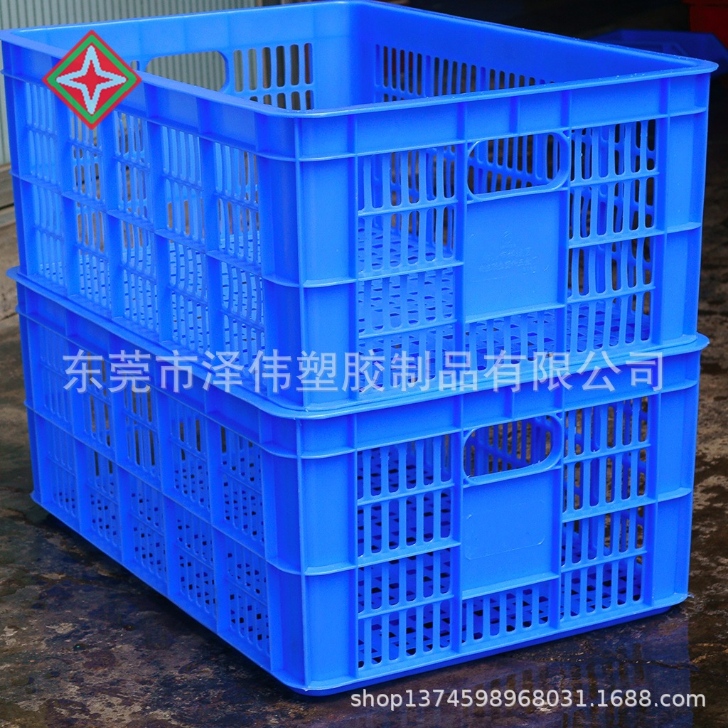 9#周转筐周转箩塑料箱工业塑胶框物料胶箩水果蔬菜运输配拣货筐