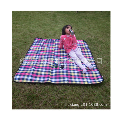 供應批發出口戶外野餐墊防水防潮墊多功能多人旅遊山地野餐墊