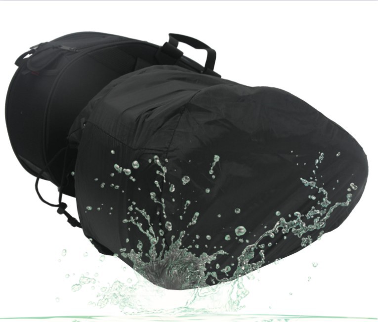 Bolsa lateral de motocicleta bolsa lateral bolsa de sillín bolsa lateral de casco bilateral bolsa de viaje de conducción de motocicleta bolsa de transporte impermeable lluvia