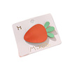 Cute polyurethane hairgrip, fruit hairpins, brand strawberry, bangs, hair accessory, South Korea