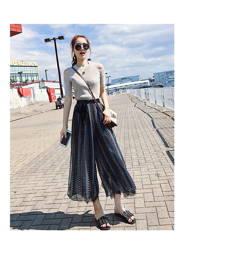 Costume femme en Tricot + mousseline - Ref 3333919 Image 23