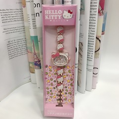 新品禮品兒童女孩學生卡通金屬鑲鑽手鍊手錶k906