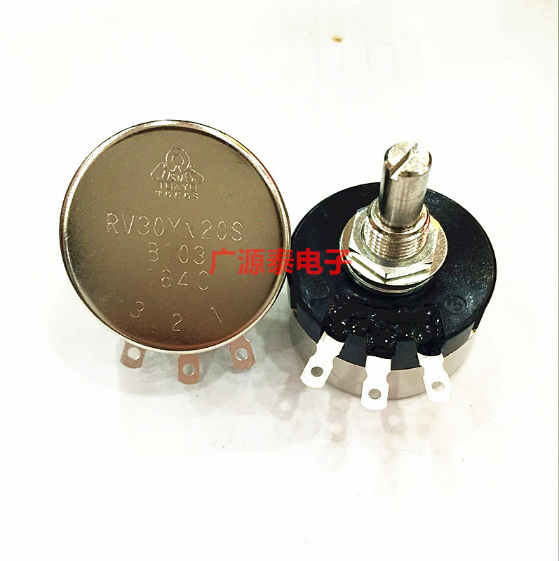 原装日本TOCOS 单圈碳膜电位器RV30YN20SB202 阻值2K