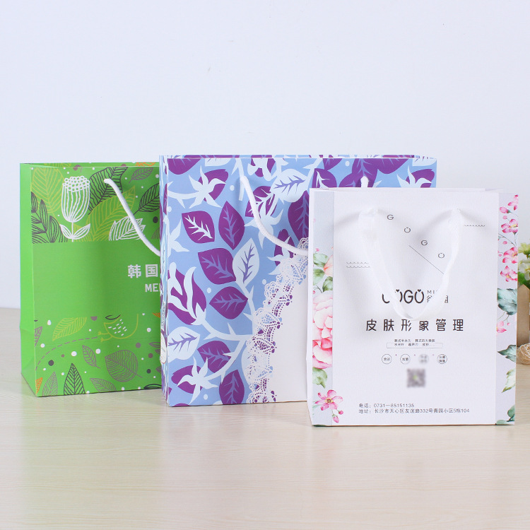 牛皮纸袋热卖供应牛皮纸包装袋彩色服装手提袋礼品袋手提纸袋定制