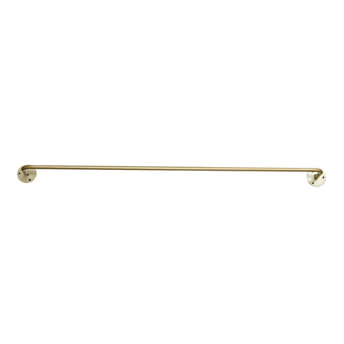 Gold clothing store display rack clothes on the wall clothing rack women's clothing store decoration shelf wall-mounted thin tube clothes rack