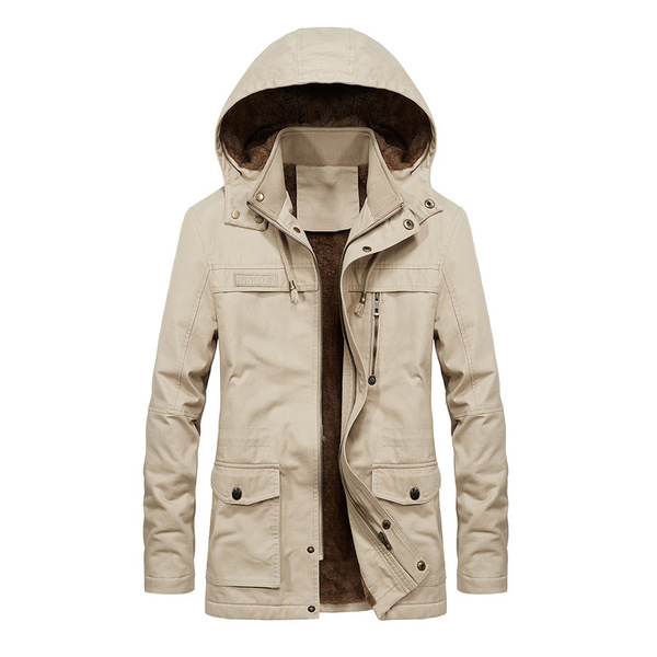 New winter men’s Plush casual jacket