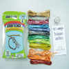 Plastic rope colour Gold and silver Plastic bag rope DIY weave transparent rope