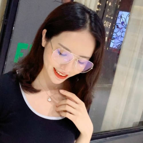 Finished myopia glasses for women with a degree of 50-600 degrees, literary retro toad glasses frames, anti-blue light flat glasses for men