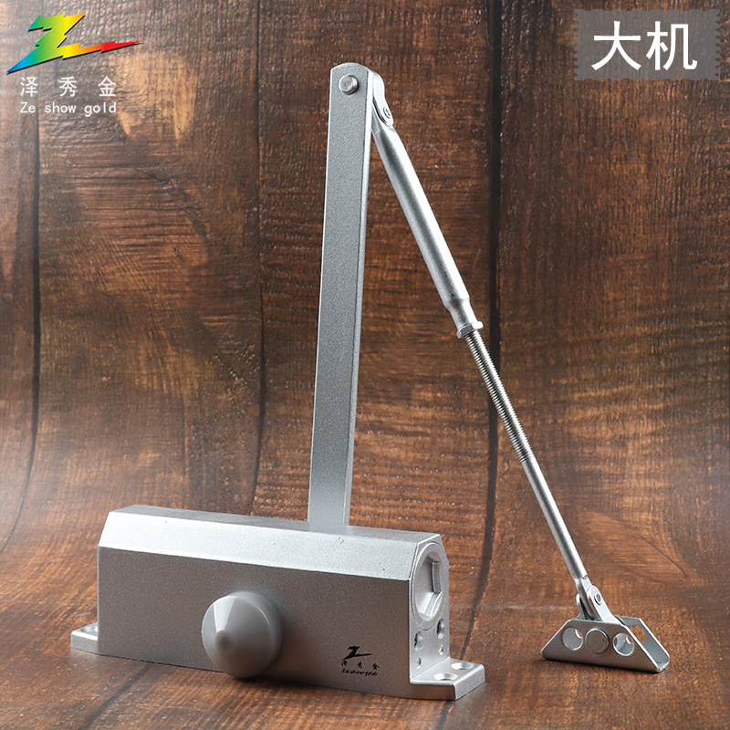 泽秀金方形明装闭门器 加入防冻液压缓冲关门器063大机 工厂直销
