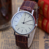 Fashionable quartz swiss watch, glossy belt, men's watch, Birthday gift, wholesale