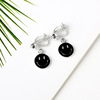 Cartoon ear clips, short earrings, no pierced ears, Korean style, simple and elegant design