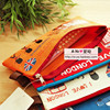 Stationery, pencil case with zipper for elementary school students, Korean style, oxford cloth