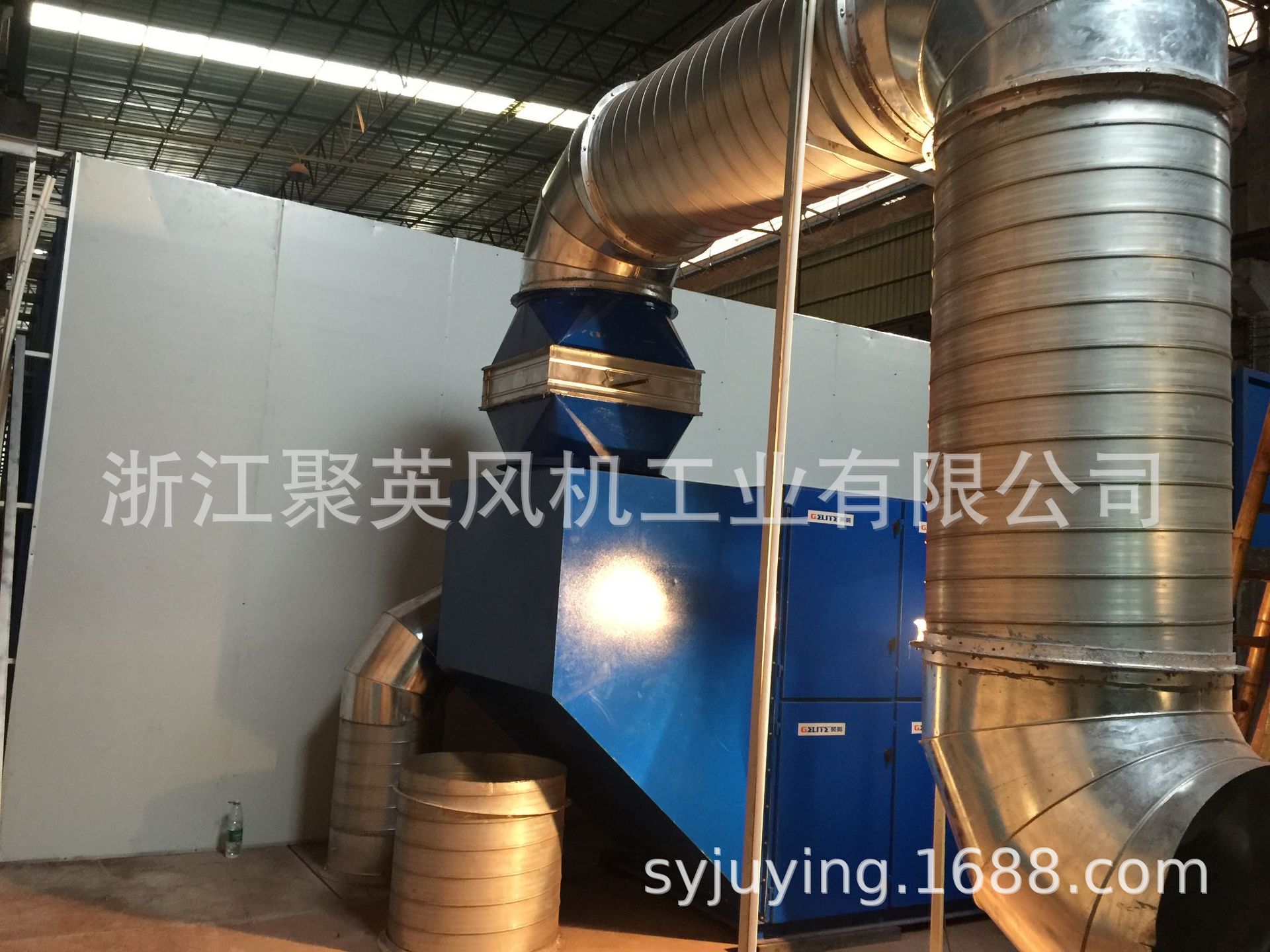 喷漆车间活性炭废气净化吸附装置 VOC有机废气治理设备工程案例