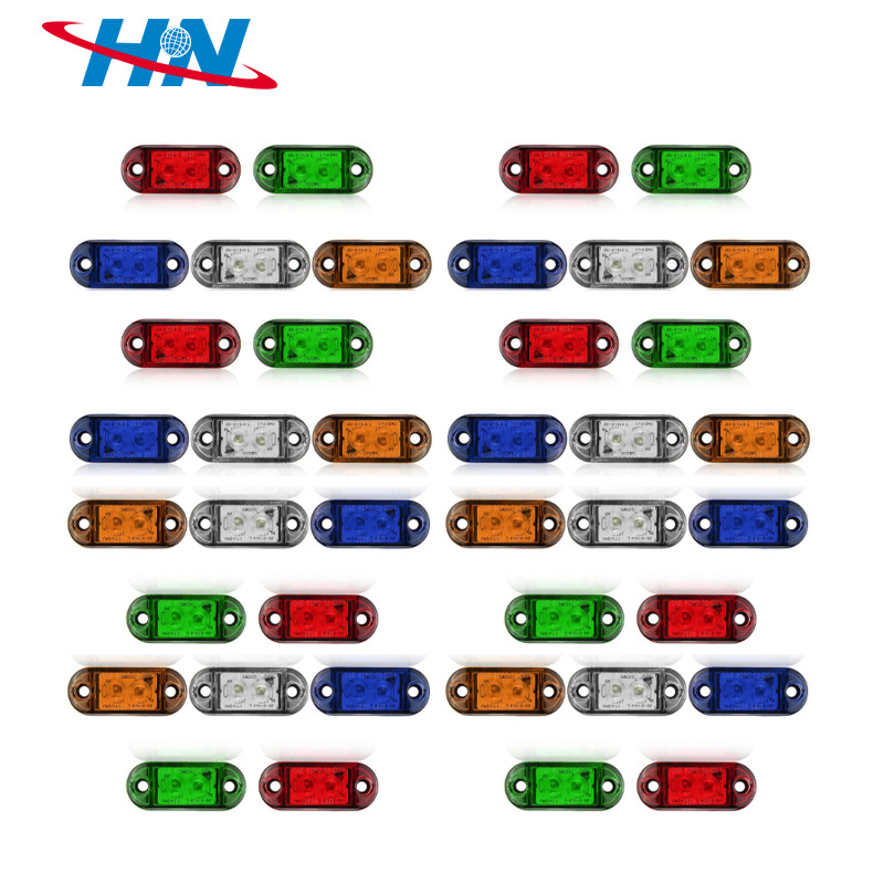 Fuente fabricante transfronterizo coche especial lado luz camión lado luz LED camión lateral luz lateral