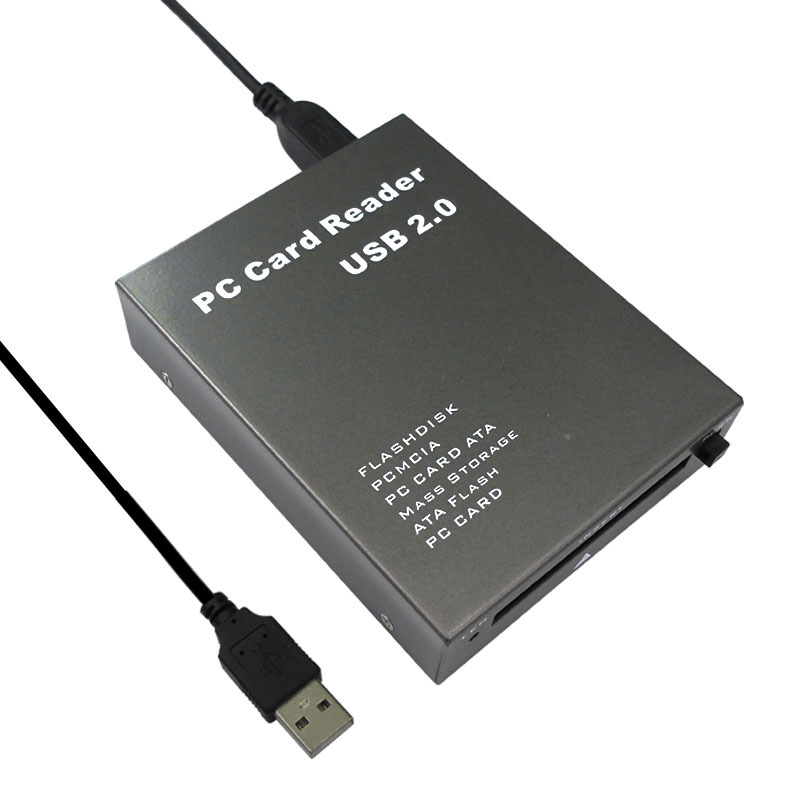 USB2.0 lector de tarjetas PCMCIA 68-PIN industrial tarjeta flash lectura directa ATA PCMCIA tarjeta de almacenamiento PC