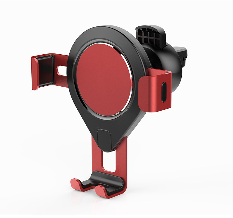 Metal Gravity Phone Holder in Action