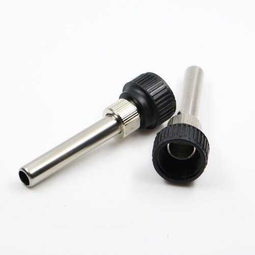936 soldering station universal soldering iron heating tube three-piece set stainless steel tube sleeve sleeve nut accessories wholesale