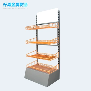 厂家定制 超市货架展示架超市水果货架展示架 电池饰品挂钩展示架
