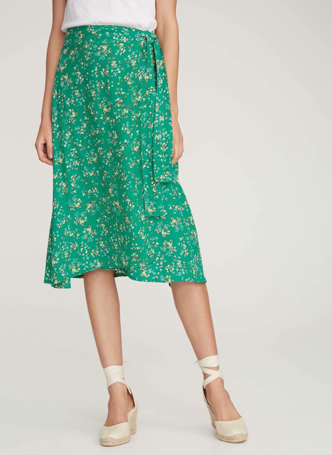 Polyester Fashionskirt(Green-s) NHDS0692-Green-s