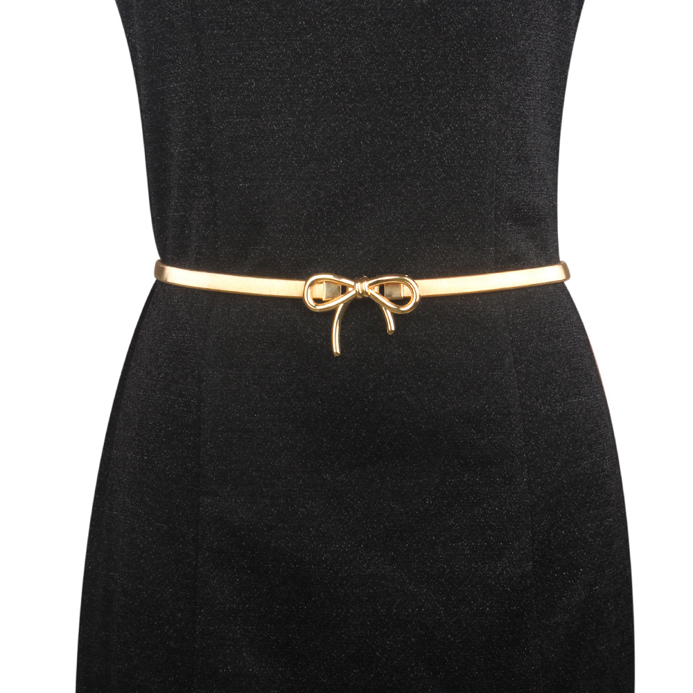 Daily Occasion Metal Material Tree, Leaves, Knot, Belt, Butterfly, Bow Knot Pattern Autumn Season Basic Tree Leaves Knot Metal Polishing Women's Chain Belts