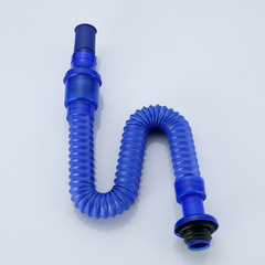 Source Factory Downwater Special Bathroom Countertop Basin Balcony Cabinet Face Basin Downwater Pipe Cold Hot Downwater Soft Tube