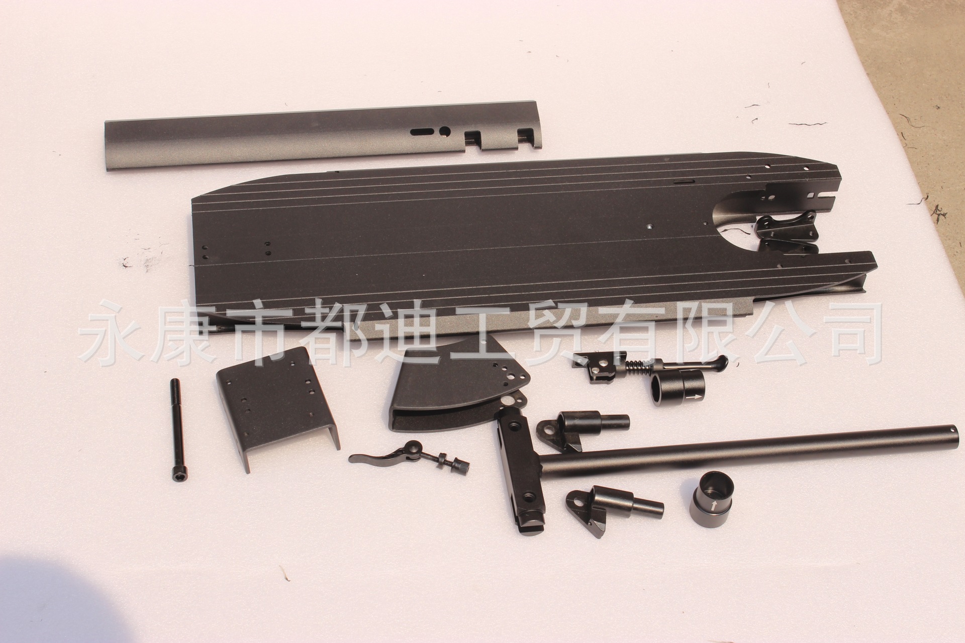 都迪电动滑板车车架立杆配件|ms