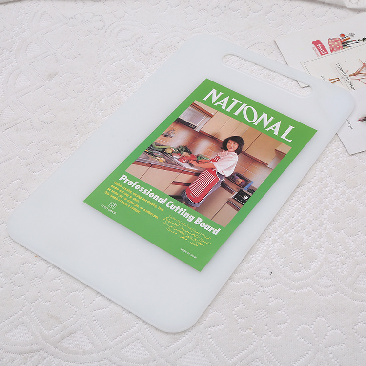 Tabla de cortar de plástico PP antideslizante, tabla de cocina multifuncional, disponible en varias especificaciones