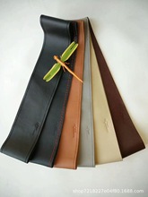 汽车手缝方向盘套人工缝制把套真皮透气耐磨通用批发商务风格