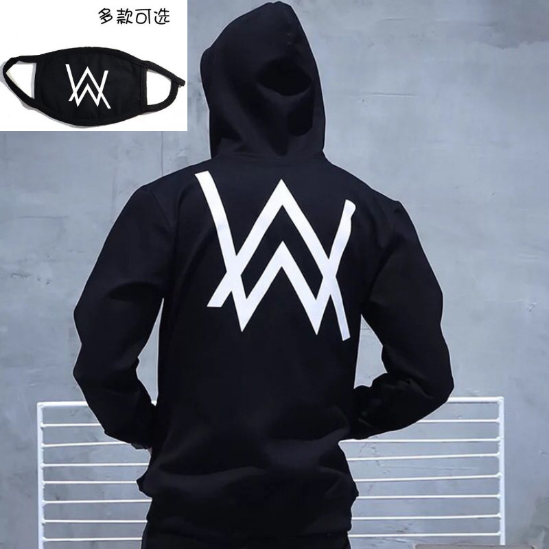 跨境艾伦沃克同款Alan Walker Faded衣服上衣棉连帽卫衣外套套头|ru