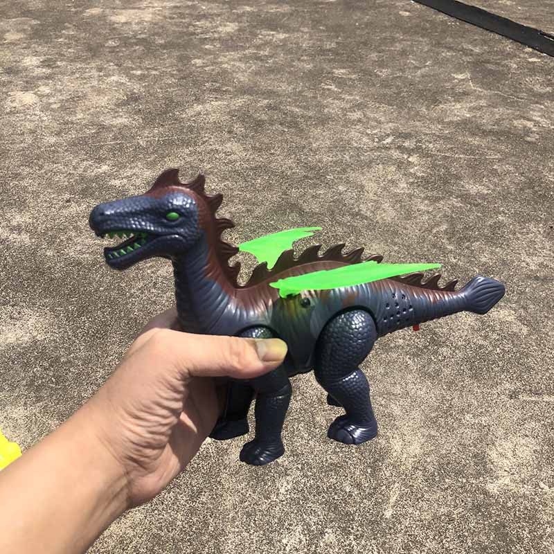 Luminous Music Tyrannosaurus Rex Toy Mulation Animal Sound Elektrisches Dinosaurier-modell Für Kinder display picture 5