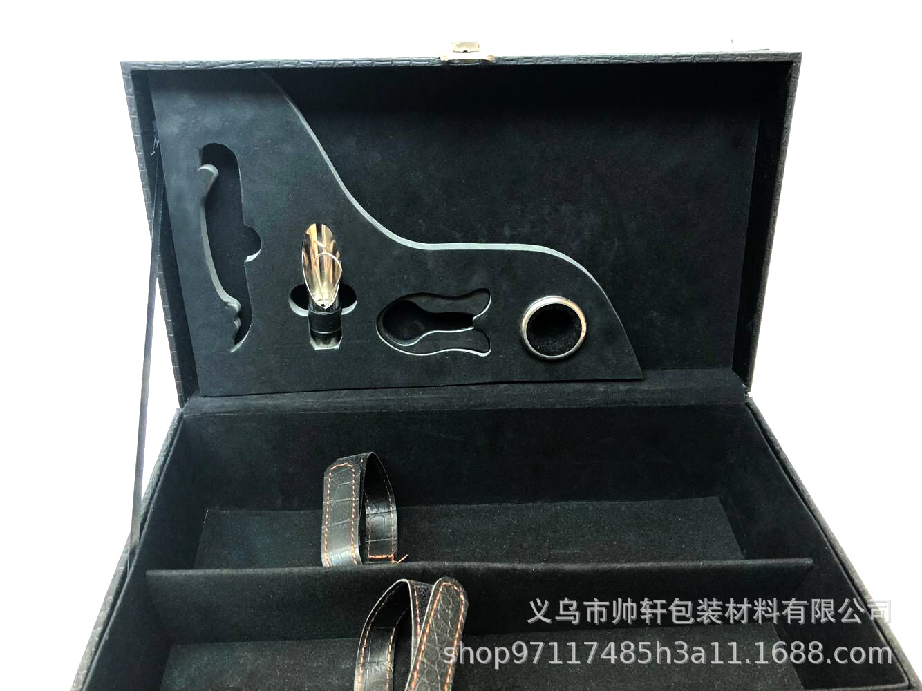 红酒酒具EVA植绒内托内胆红酒盒eva植绒防震内衬防摔保护配件厂家