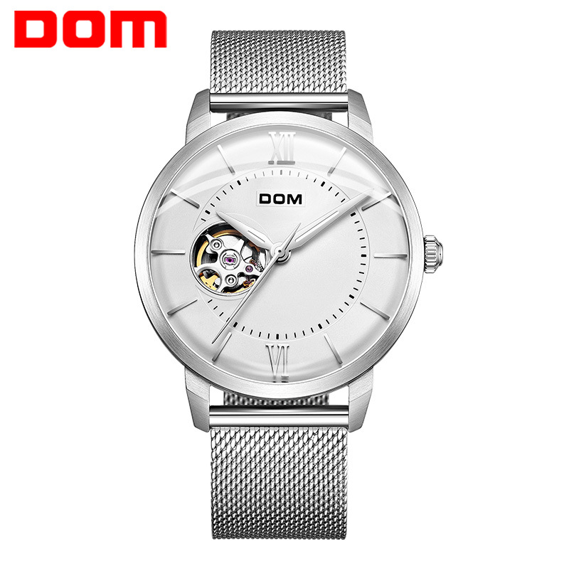 new pattern fully automatic Mechanical watch Korean Edition Trend Simplicity student watch man quartz waterproof Mechanical watch Men's watches