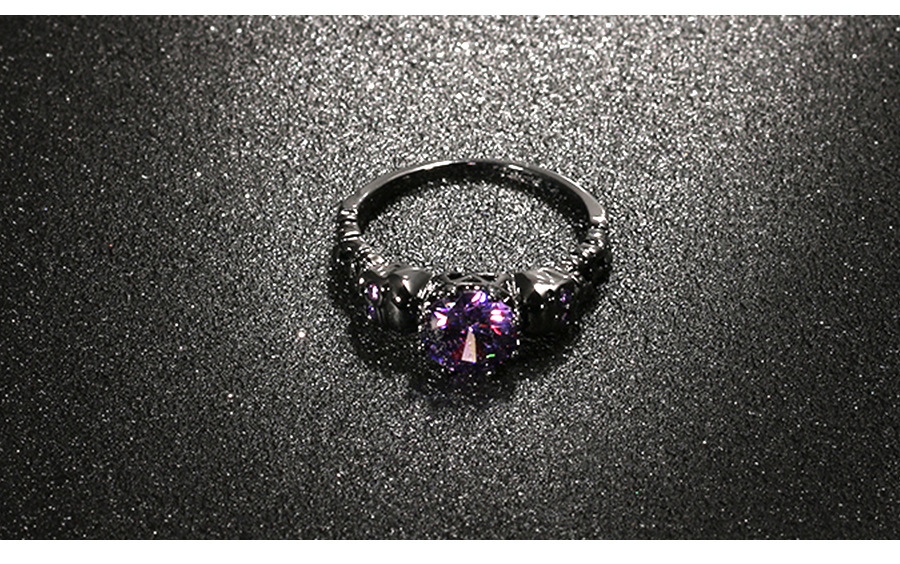 1 Piece Quantity Party Occasion Copper Material Halloween Festival Skull Copper Punk Rings