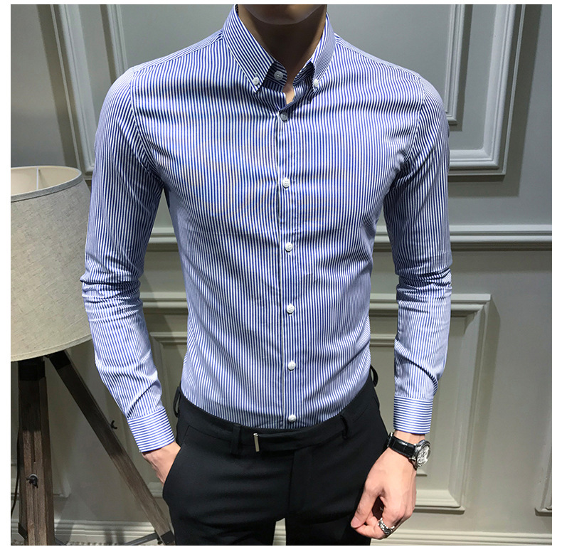 Chemise homme en coton - Ref 3443267 Image 50